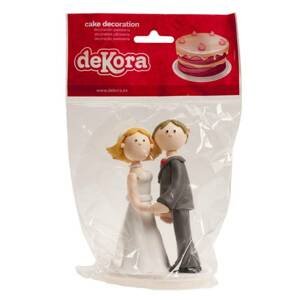 Svatební figurka na dort 14cm - Dekora