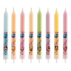 Dortové svíčky barevné Mickey a přátelé 9cm - Dekora