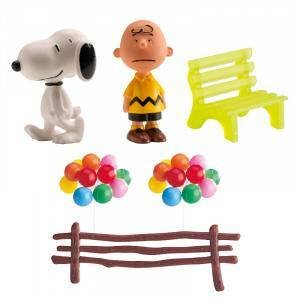 Figurky na dort Snoopy - Dekora