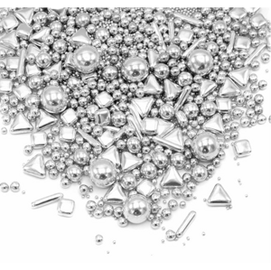 Zdobení stříbrná exploze 190g 2303 - Happy Sprinkles
