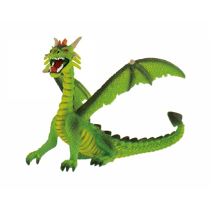 Figurka na dort drak zelený 11x9cm
