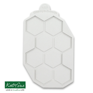 Silikonová formička včelí plástve - Honeycomb 12cm - Katy Sue