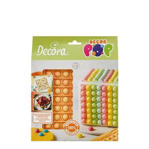 Silikonová forma POPIT DecorPop čtverec - Decora