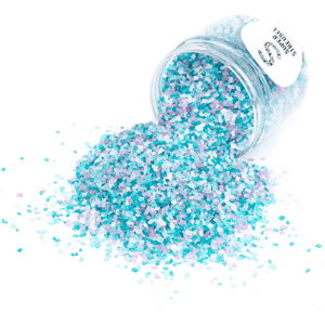 Barevný cukr 90g modrý Frozen - Super Streusel