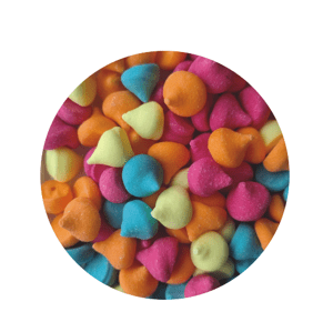 Cukrové pusinky neonové 25g - Dekor Pol