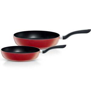 Sada 2ks pánví Cenit red 24 a 28cm - Fissler