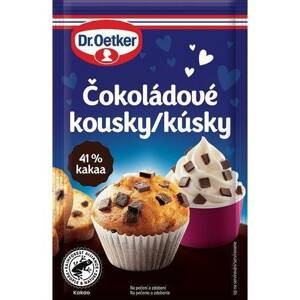 Dr. Oetker Čokoládové kousky 41% (70 g)