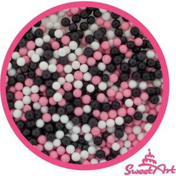 SweetArt cukrové perly Minnie mix 5 mm (80 g)