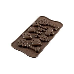 Silikonová forma na čokoládu klíče - Silikomart