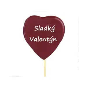 Ananasové srdce Sladký Valentýn