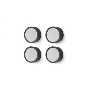 Set 4 kusů magnetů monor nerezových menších ZACK