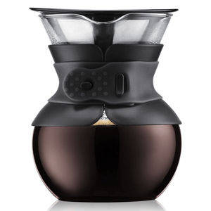 Pour Over Kávovar BODUM® s permanentním filtrem, 500 ml, černý