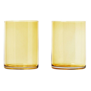 Set 2 ks sklenice,220 ml, zlaté BLOMUS