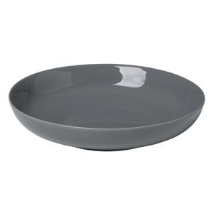 hluboký talíř porcelánový tmavě šedý RO BLOMUS