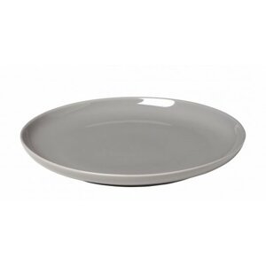 servírovací talíř porcelánový šedý RO BLOMUS