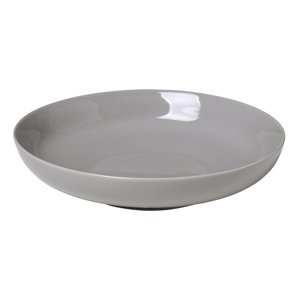hluboký talíř porcelánový šedý RO BLOMUS