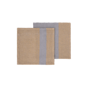 BLOMUS Utěrka 25x25 cm sada 2ks Indian Tan/Tradewinds GANO