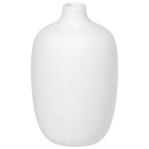 Blomus Váza bílá 8 cm nízká CEOLA