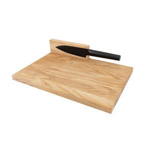 Kuchyňské prkénko Chef's Board Medium s nožem CLAP DESIGN