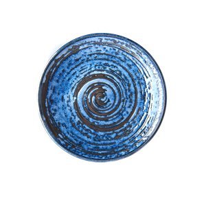 Mělký talíř Copper Swirl 25 cm MADE IN JAPAN