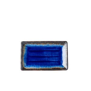 Made in Japan Talíř na sushi Cobalt Blue 21 x 13 cm