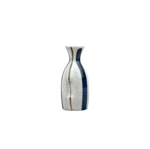 Made in Japan Láhev na saké Sake Jug 150ml bílo-modrá