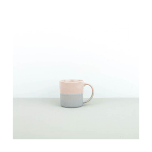 Made in Japan Hrnek s uchem Tea Cup lososový-šedý 250 ml