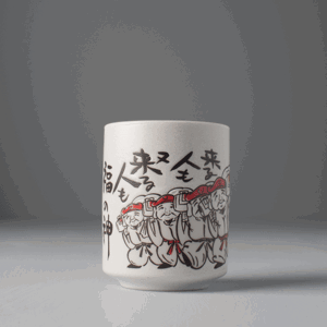 Made in Japan Hrnek s motivem japonských bojovníků Mug Sushi