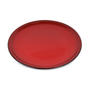 Made in Japan Velký mělký talíř 48 cm červený