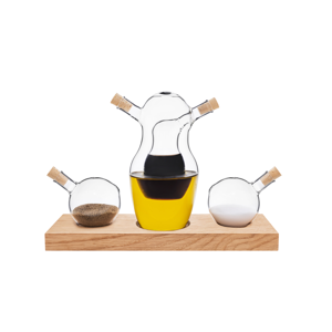 Cruet -  Olej, ocet, sůl a pepř CLAP DESIGN