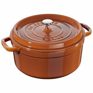 STAUB Cocotte hrnec kulatý 26 cm/5,2l skořice