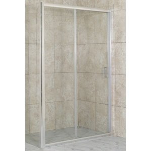 WellMall DIAS 150 Clear Dvoudílné sprchové dveře posuvné
