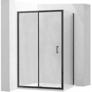 ADELA COMBI 95x80 Black Sprchová zástěna obdélníková