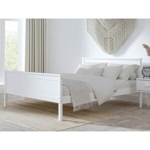 Magnat Magnat Bílá postel Leona 140 x 200 cm