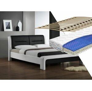 Halmar Halmar Kovová postel Cassandra 160 x 200 cm s matrací a roštem