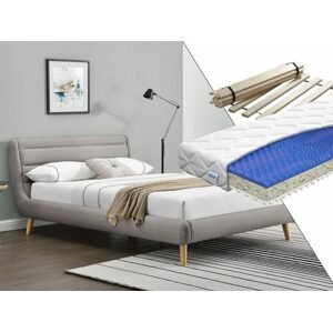 Halmar Halmar Čalouněná postel Elanda 160 x 200 cm s matrací a řoštem