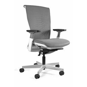 UNIQUE UNIQUE Ergonomická kancelářská židle Reya, šedá