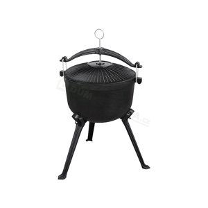 Myslivecký litinový kotlík MasterGrill 8L - MG429