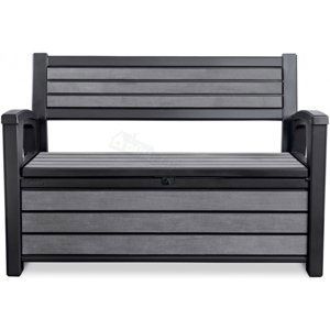 Zahradní lavice Keter Hudson Storage 227l - graphite