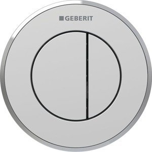 Ovládací tlačítko Geberit Sigma plast pochromovaná mat 116.056.JQ.1