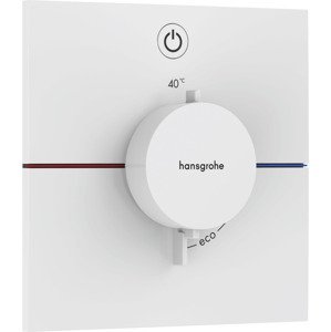 Sprchová baterie Hansgrohe ShowerSelect Comfort E bez podomítkového tělesa matná bílá 15571700