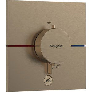 Sprchová baterie Hansgrohe ShowerSelect Comfort E bez podomítkového tělesa kartáčovaný bronz 15575140