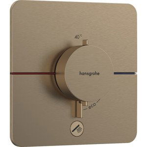 Sprchová baterie Hansgrohe ShowerSelect Comfort Q bez podomítkového tělesa kartáčovaný bronz 15589140