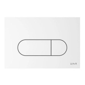 Ovládací tlačítko VitrA Root Round plast bílá lesk 740-2200