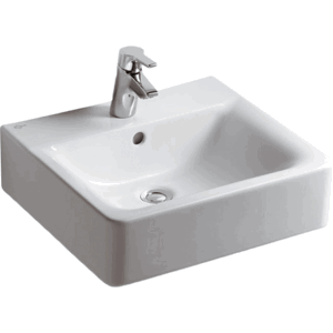 Umyvadlo Ideal Standard Connect 50x46 cm otvor pro baterii uprostřed E713801