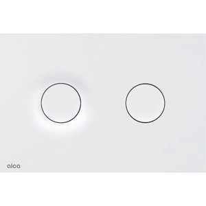 Ovládací tlačítko Alca Dot.Dot plast bílá-mat M1976