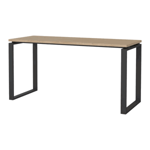 Pracovní stůl SignS deskou v dubovém dekoru, 60x150 cm