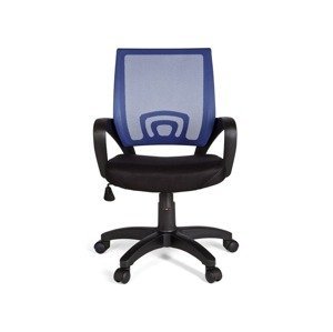 AMSTYLE Kancelářská židle Rivoli Stoff / Netz  (household/office chair, modrá)