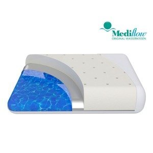Mediflow Vodní polštář s paměťovou pěnou (50 x 70 cm)
