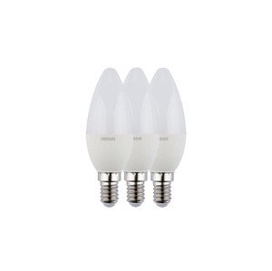 OSRAM LED žárovka, 3 kusy (, svíčka/40/E14)